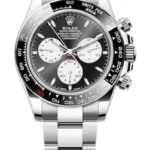Cosmograph Daytona White Gold Black and White Dial Black Bezel Men's Watch M126529LN-0001