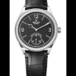 Rolex 1908 White Gold Black Dial Alligator Leather Strap Men's Watch M52509-0002