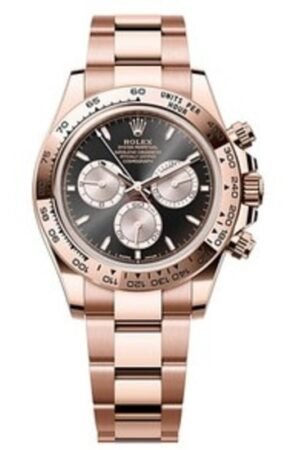 Rolex Cosmograph Daytona Rose Gold Black and Sundust Dial Men's Watch M126505-0001