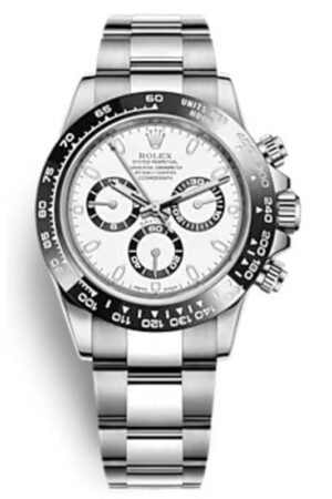 Rolex Cosmograph Daytona Stainless Steel White Dial Men's Watch M126500LN-0001