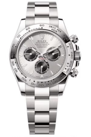 Rolex Cosmograph Daytona White Gold Steel and Black Dial Men's Watch M126509-0003