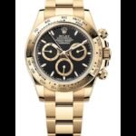 Rolex Cosmograph Daytona Yellow Gold Black Dial Men's Watch M126508-0004