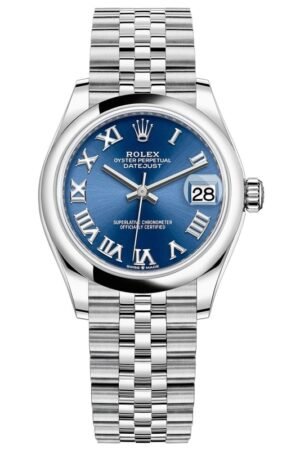 Rolex Datejust 31 Stainless Steel Blue Roman Dial Women's Watch M278240-0018