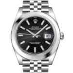 Rolex Datejust 41 Black Dial Men's Watch M126300-0012