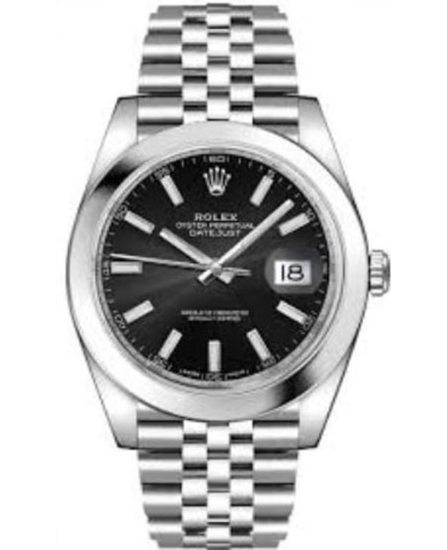 Rolex Datejust 41 Black Dial Men's Watch M126300-0012