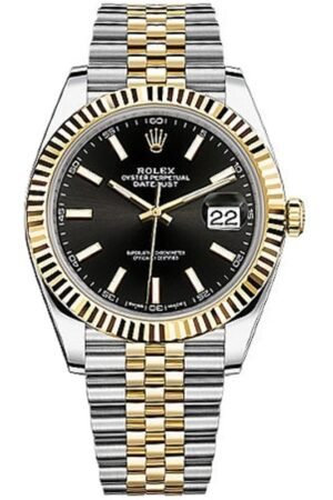 Rolex Datejust 41 Black Dial Men's Watch M126333-0014