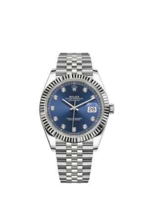 Rolex Datejust 41 Blue Diamond Dial Men's Watch M126334-0016