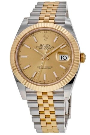Rolex Datejust 41 Champagne Dial Men's Watch M126333-0010