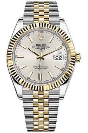 Rolex Datejust 41 Silver Dial Jubilee Men's Watch M126333-0002