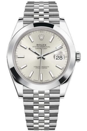 Rolex Datejust 41 Silver Dial Men's Watch M126300-0004