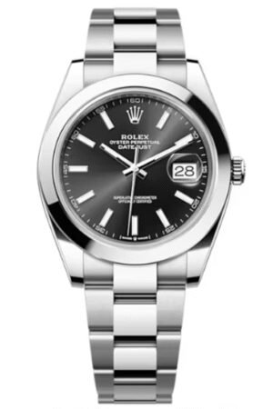 Rolex Datejust 41 Stainless Steel Black Dial Men's Watch M126300-0011