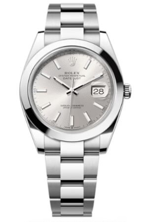 Rolex Datejust 41 Stainless Steel Silver Dial Men's Watch M126300-0003