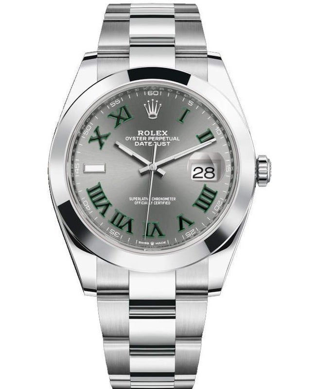 Rolex Datejust 41 Stainless Steel Slate Men's Watch M126300-0013