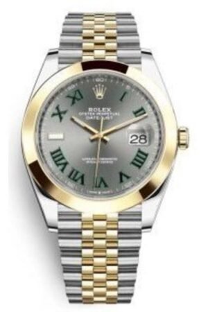 Rolex Datejust 41 Steel & Yellow Gold Slate Grey Dial Men's Watch M126303-0020