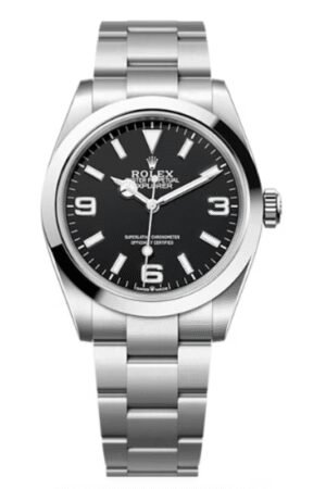 Rolex Explorer 40 Black Dial Oystersteel Oyster Bracelet Men's Watch M224270-0001