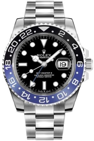 Rolex GMT Master ll Batman Oyster Bracelet Men's Watch M126710BLNR-0003