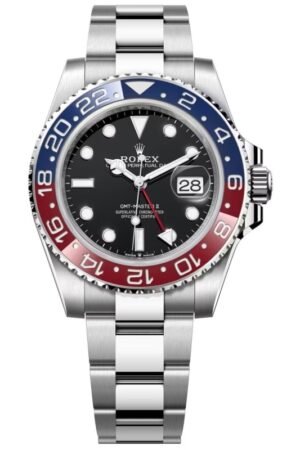 Rolex GMT Master ll Black Dial Stainless Steel Men's Watch M126710BLRO-0002