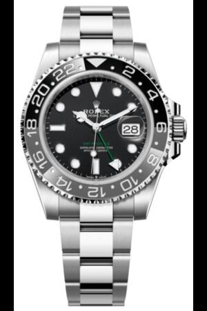 Rolex GMT Master ll "Bruce Wayne"Automatic Black Dial Steel Men's Watch M126710GRNR-0004