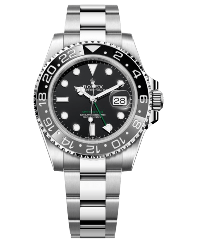 Rolex GMT Master ll "Bruce Wayne"Automatic Black Dial Steel Men's Watch M126710GRNR-0004
