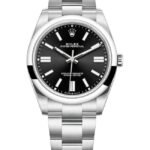 Rolex Oyster Perpetual 41 Black Dial Steel Men's Watch M124300-0002