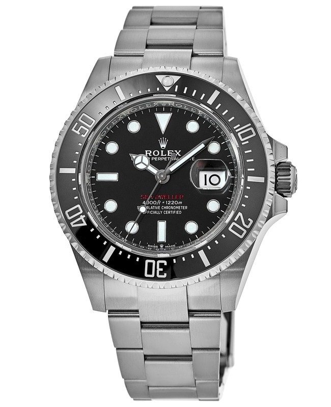 Rolex Sea-Dweller 43mm Black Dial Oystersteel Men's Watch M126600-0001