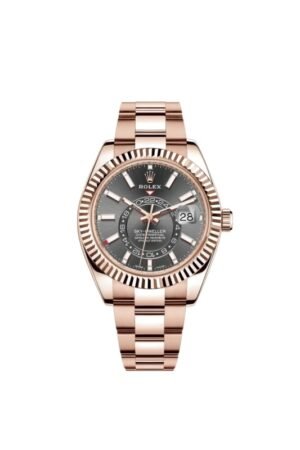 Rolex Sky-Dweller 42mm Slate Dial Rose Gold Men's Watch M326935-0007