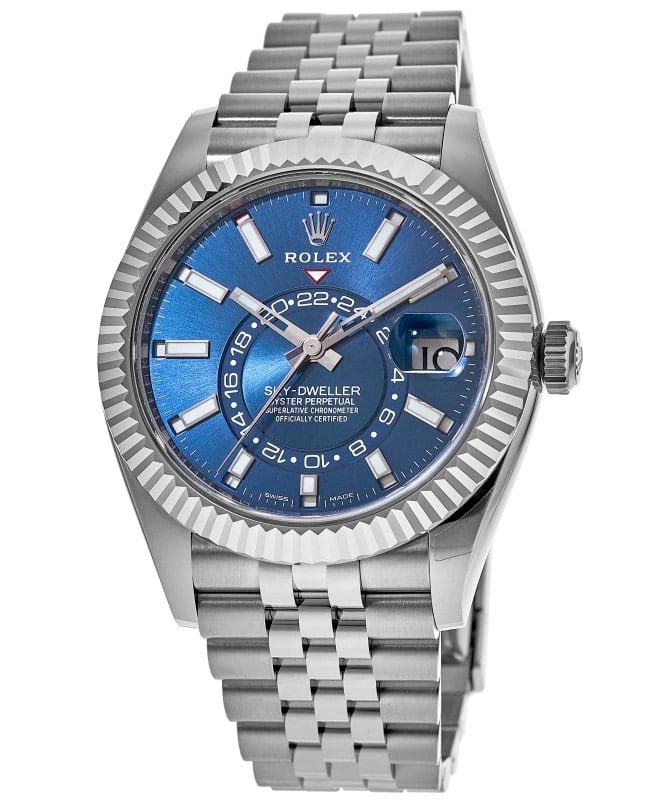 Rolex Sky-Dweller Steel Blue Dial Jubilee Band Men's Watch M326934-0004