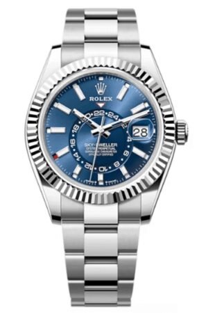 Rolex Sky-Dweller White Rolesor Blue Dial Oyster Men's Watch M336934-0005