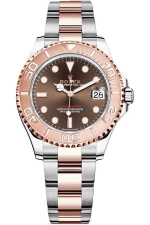 Rolex Yacht-Master Steel & Everose Gold Chocolate Dial Unisex Watch M268621-0003